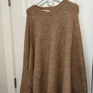 Three bird nest batwing sweater top